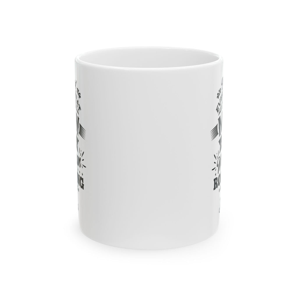 Personalized funny wife quote mug held in hand